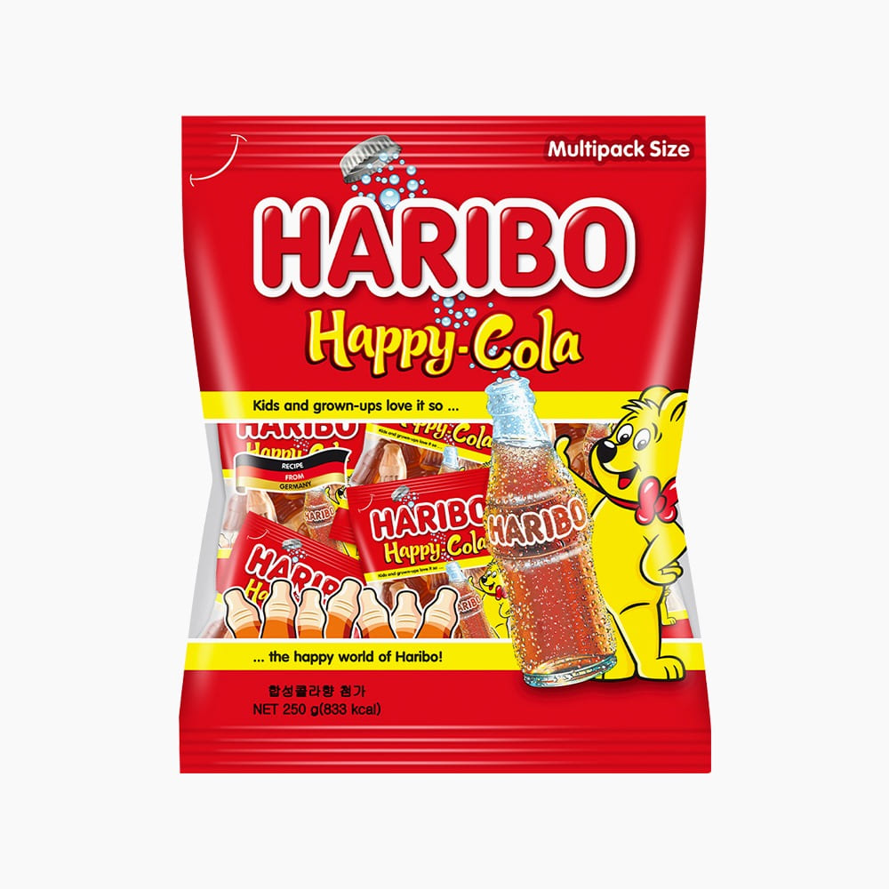 [Haribo] Happy Cola Mini 250g