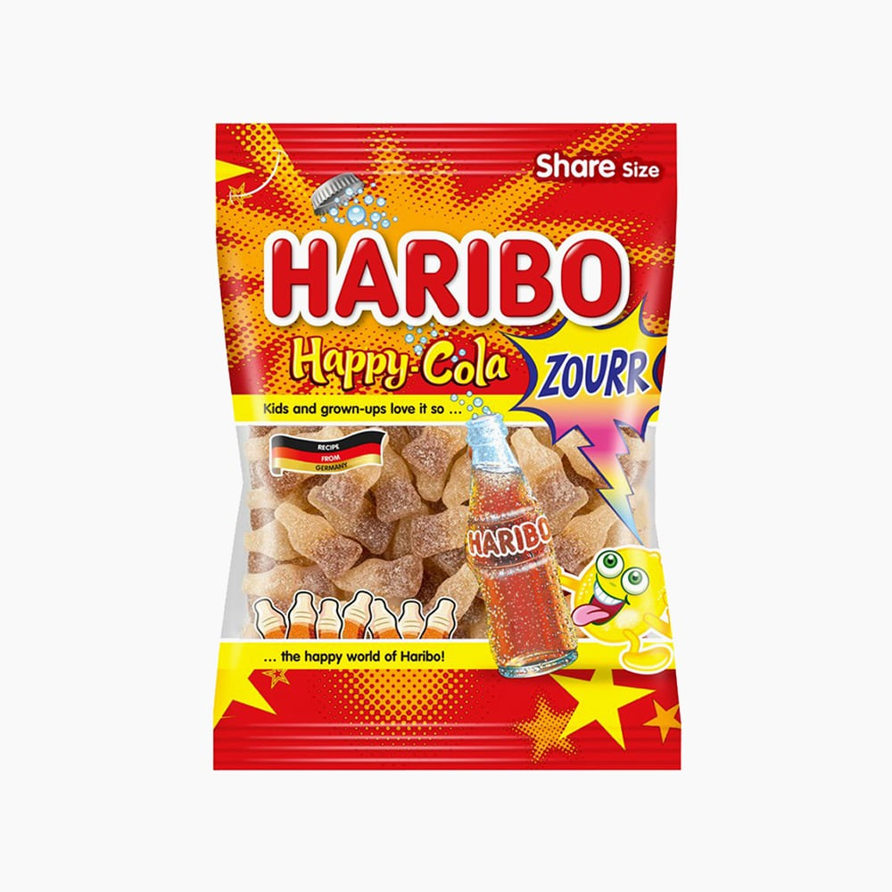 [Haribo] Happy Cola Sour 160g