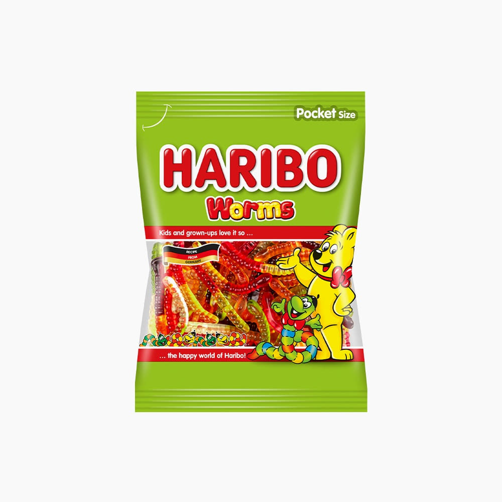 [Haribo] Worms 100g