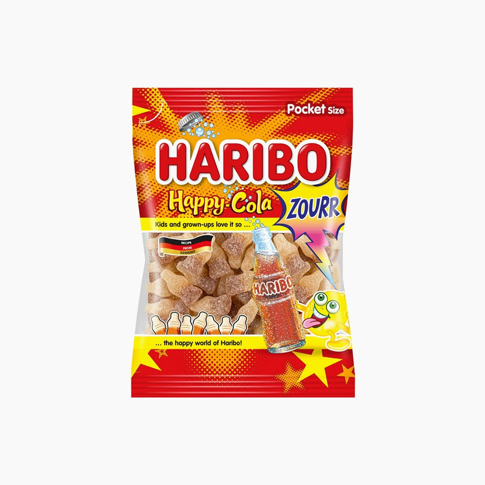 [Haribo] Happy Cola Sour 80g
