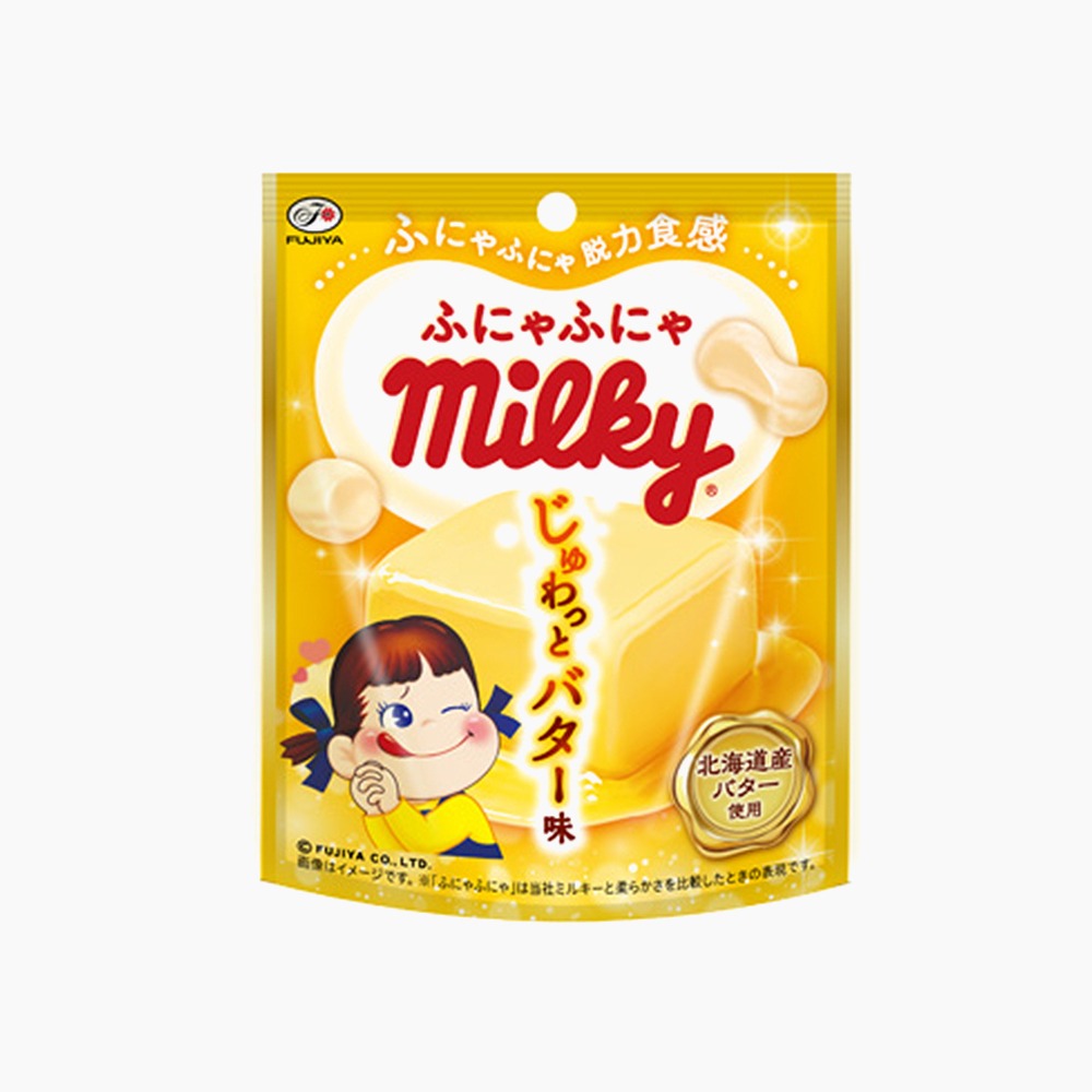 [Fujiya] Milky Candy Butter Flavor 34g