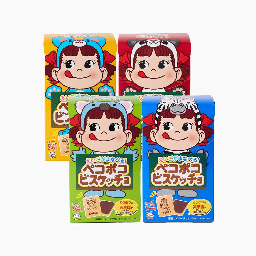 [Fujiya] Pecopoco chocolate biscuits 42g