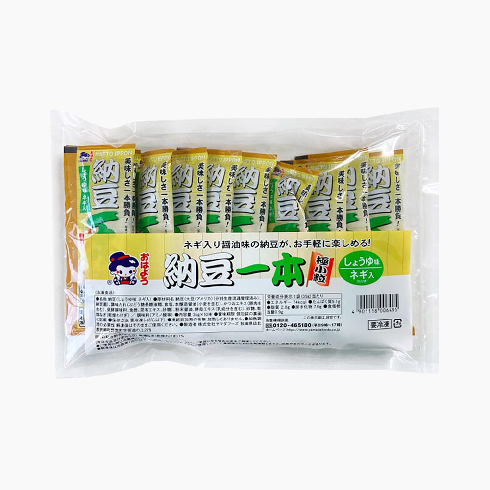 [Yamada] Minibe Natto Soy Sauce Flavor 35g*10P
